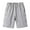 a-Grey10120, variant on FINALGANG Mens Solid Color Breathable Casual Shorts With Elastic Waistband Full Side Snap Buttons Loose Fit Shorts For Sports Training Daily Streetwear Leisure Shorts