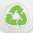 thumbnail image 4 of Inktastic Recycle Conserve Earth Day Boys or Girls Baby Bib, 4 of 4
