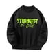 thumbnail image 2 of Sudadera para Mujer Sudadera Negra Sudadera Moderna de Manga Larga L Yuyangstore Sudadera con cuello redondo para mujer, 2 of 8