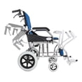 thumbnail image 2 of Silla de Ruedas De Traslado Uso Rudo Aluminio HILPHY MEDICAL  ALUMINIO, 2 of 5