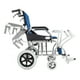 thumbnail image 2 of Silla de Ruedas De Traslado Uso Rudo Aluminio HILPHY MEDICAL  ALUMINIO, 2 of 5
