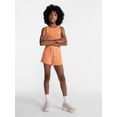 thumbnail image 2 of Weekend Academy Girls Terry Shorts, Sizes 4-18, 2 of 6