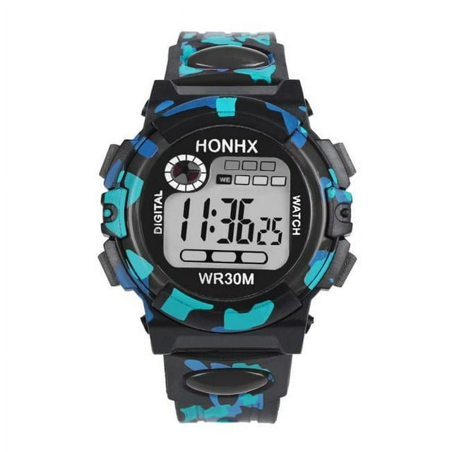 Heliisoer Enfants Garçon Fille Montre Électronique de Sport Multifonction Montres
