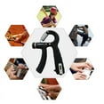 thumbnail image 3 of Hand Grip Strengthener, Adjustable Resistance 22-132 Lbs (10- 60kg), Hand Grip Exerciser, Strengthen Grip, Hand Squeezer, Forearm Grip, Hand Exercise, Gripper, Finger Strengthener, 3 of 4