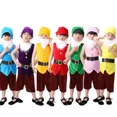 thumbnail image 4 of Ropa de cosplay de carnaval Disfraz de los siete enanitos para niños Disfraces de Navidad para niños Halloween, 4 of 5