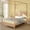 Blonde, variant on Haven Canopy Bed with Square Post and Wood Headboard (Full), Blonde