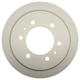 thumbnail image 2 of KarParts360 For Hummer H3 2006 2007 2008 2009 2010 Disc Brake Rotor Rear | Cast Iron | Plain Hat Finish | Mounting Bolt Hole Diameter: 0.543 Inches | 6 Mounting Bolt Hole | Coated | 19327512, 2 of 6