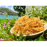 SeaMoss Boss Canouan | Dried 8oz Gold sea Moss | Ocean harvested & Sun-Dried in the Remote Grenadine Islands | Makes 120oz sea Moss Ge