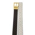thumbnail image 3 of Michael Kors Women's Twist Reversible 30mm MK Logo Leather Belt, Brown/Vanilla, Small, 3 of 3