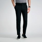 Men's Haggar® The Active Series™ Everyday Slim Fit Flat-Front Pants Color: Black Size: 32X32