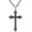 Style-1, variant on Vintage Celtic Cross Necklace for Men/Women,925 Sterling Silver Irish Knot Serenity Prayer Pendant Crucifix Mens Jewelry with Stainless Steel Box Chain