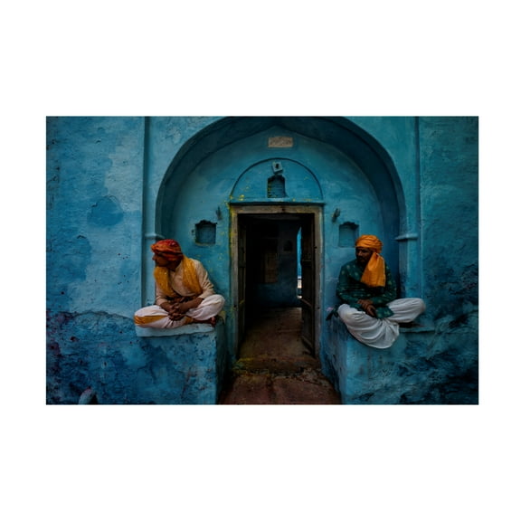 Canvas Wall Art - Shirshendu 'Door' Wall Art for Living Room, Bedroom, or Office Décor by Trademark Fine Art - 19 x 12 Inches