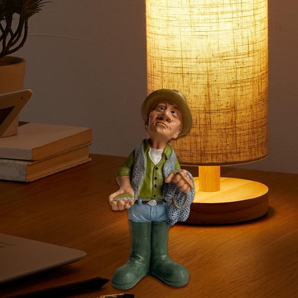 Escultura de , adorno de artesanía humana, estatuilla de trabajador moderno para el hogar, figura de resina, estatua para amigos, dormitorio, Estilo C