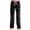 Black, variant on Halloween Sleep Pants for Women Ghost Pumpkin Print Drawstring Stretchy Pajama Pants