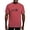 Crimson Red, variant on CafePress - Fishing Evolution T Shirt - Mens Comfort Colors Shirt