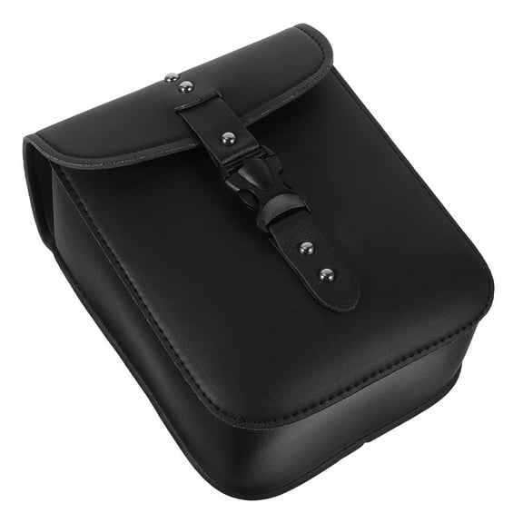 Phenofice Saddlebag Black Practical Storage Electric Motorcycle Riding 1Set 9.1x7.1x3.9in