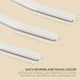 thumbnail image 2 of FACEGA 12 Pcs Razor for Face,Microblade Eyebrow Razors,Face Shavers for Women and Men,Multipurpose Dermaplaning Tool for Face,Peach Fuzz Removal, 2 of 5