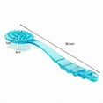 thumbnail image 5 of Bath Brush with Long Handle Blue Shower Back Scrubber Exfoliating Back Bath and Shower Scrubber, 5 of 8