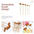 thumbnail image 5 of KAKOWELY 5Pcs Portable Paint Brushes Multi-function Fan Brushes Professional Watercolor Brushes,8.98X"X2.13"X0.37", 5 of 5