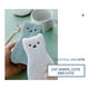 thumbnail image 3 of Inteprter Esponja con forma de gato bonita de 4 piezas, esponja de 3 capas con absorción de agua para lavar platos, paño de cocina Cocina y Comedor, 3 of 5