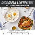thumbnail image 5 of Gotham Steel TRUE VALUE 20 Pc Ceramic Pots and Pans Set Non Stick, Ceramic Cookware Set with Bakeware, Pot and Pan Set with Utensils, Non Stick Pots and Pan Set, Oven & Dishwasher Safe, Cream, 5 of 9