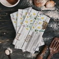 thumbnail image 3 of Cloth Cleaning Towel Wiping Microfiber Accessories Tools Kitchen Household Towels Kitchen Flower Plank Daisy Bicycle Fresh Farm, 3 of 6
