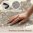 thumbnail image 6 of ODIKA 8'x10' Washable Area Rug Non-Shedding, Easy Care, Vintage Oushak Border Cream Farmhouse Bohemian Medium Boho Large Refined for King Size Bedroom Under Bed, Master Suite, 6 of 7