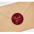 thumbnail image 4 of Darling Souvenir Elegent Round 45 Pcs Non Customized Thank You Calligraphy Stickers-1.6 Inches, 4 of 4