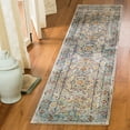 thumbnail image 5 of SAFAVIEH Aria Lucy Traditional Area Rug, Cream/Blue, 5'1" x 7'6", 5 of 5