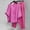 Hot Pink, variant on HUPOM Cropped Pants Women Women Capri Pants Trousers High Waist Rise Full Straight-Leg Gray 4XL