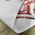 thumbnail image 5 of Ambesonne Fox Place Mats Set of 4, Patterned Animal, Standard Size, Dark Coral Green White, 5 of 6