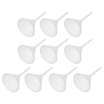 thumbnail image 4 of Embudos de llenado de plástico de 90 mm, embudo triangular de plástico científico, 10 unidades, 4 of 5