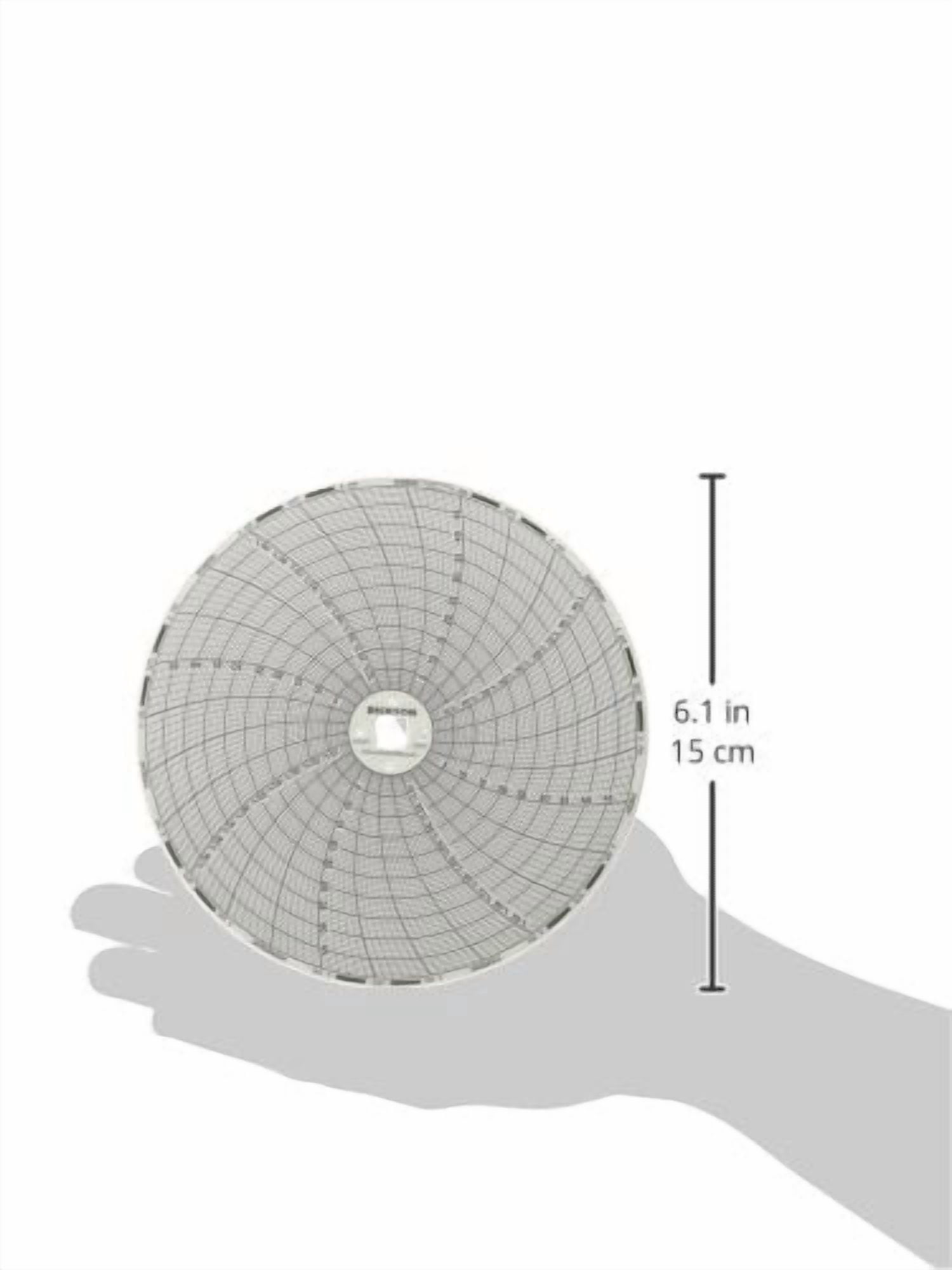 Dickson C663 Chart Paper, 7-Day, 0-50°C, 6" (Pack of 60) CA2