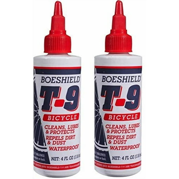 Boeshield T-9 Bicycle Chain Waterproof Lubricant and Rust Protection, 4 oz Liquid, Original Version 122183 1, Tw Pck