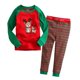 thumbnail image 2 of SAILEROAD-Conjunto de Pijama para niños, ropa de dormir de manga larga de algodón, con copos de nieve y Navidad, 2 of 3