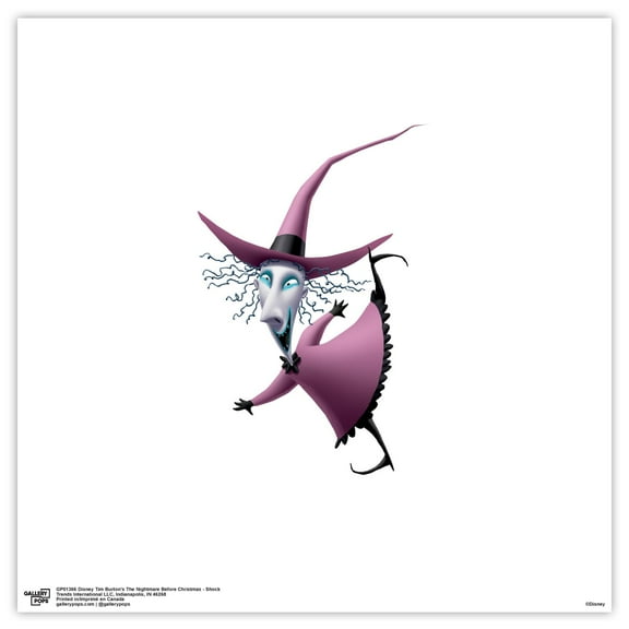 Gallery Pops Disney Tim Burton's The Nightmare Before Christmas - Shock Wall Art, Unframed Version, 12" x 12"