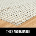 thumbnail image 2 of Gorilla Grip Original Area Rug Gripper Pad, 4x6 Feet, Made in USA, for Hard Floors, Pads Available in Many Sizes, Provides Protection and Cushion for Area Rugs, Carpets and Floors, 2 of 5