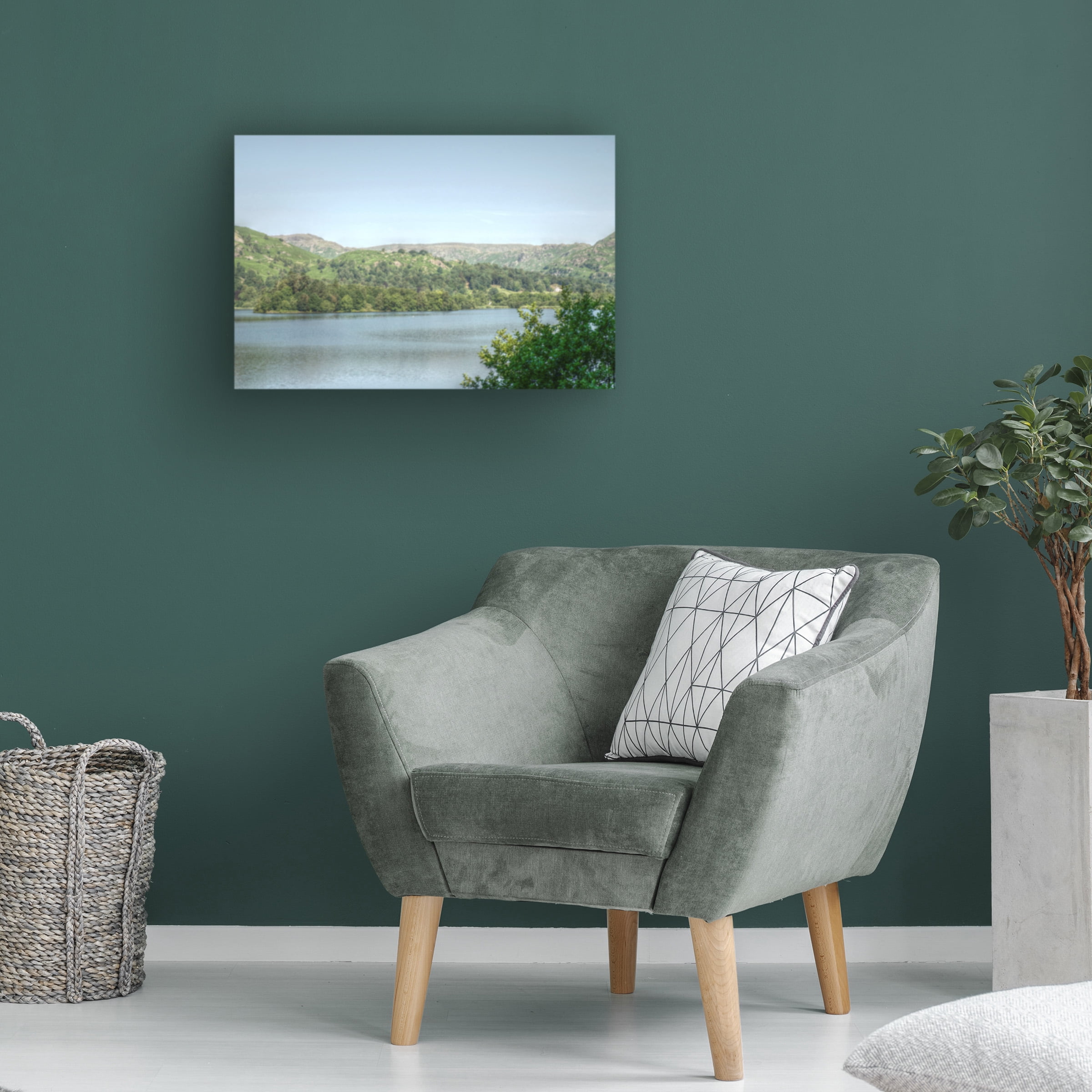 Stephen Walton 'Landscape 12' Canvas Art