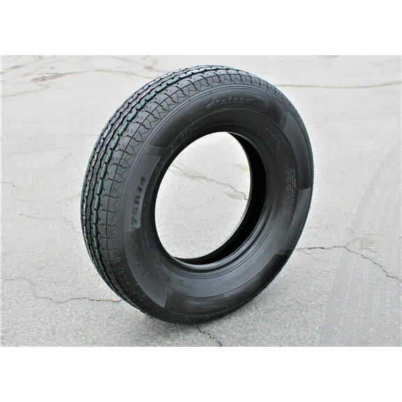 Antego ST205/75R14 Radial Trailer Tire, 8 Ply Load Range D (Set of 1)