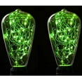 thumbnail image 2 of EONQY 2 Pack Vintage Edison Bulb, E27 220V 3W LED Decorative Light Bulbs, Copper Wire Firework Light Bulb, Retro Starry Light Bulb for Party Home Christmas, 2 of 6