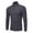 4# Dark Gray, variant on Cyglowse Mens Solid Color Thermals Long Sleeve Undershirt Warm Breathable Base Layer Thermal Tops Long John Shirts for Men Dark Gray XL