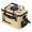C#609-315, variant on Folding Fishing Bucket with Aeration Hole Leak-Proof Portable Live Fish Container Multi-Purpose Water Bucket for Outdoor Fishing Camping Hiking 11.8"x7.9"x7.5"