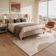 thumbnail image 4 of GENIMO 2'x3' Entryway Rug, Machine Washable Non Slip Low Pile Area Rug for Front Door Kitchen Bathroom, Minimal Abstract, OCHREPULSE, 4 of 7