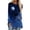 Dark Blue, variant on FGVCTG Halloween Pumpkin Tops For Women, Long Sleeve Pajamas Nightgowns House Dresses Ladies Night Sleep Dress Dark Blue 3XL