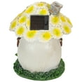 thumbnail image 5 of Northlight 7.25" Solar Lighted Flower House Outdoor Garden Statue, 5 of 5