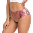 thumbnail image 2 of Balery Makeup Brush on Pink Glitter Ropa Interior de Algodón para Mujer con Dibujo – Braguitas Cómodas y Elásticas, Estilo Clásico-Medium, 2 of 6