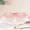 Pink, variant on Two Rainbow Glacier Handled Glasses, 9.81 oz capacity, hand wash only, reusable, recyclable, suitable for holding water and juice, versatile, and ideal party gift.