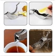 thumbnail image 3 of 2pcs Genting Stainless Steel Manual Lemon Juicer and Lime Squeezer, Silver Bird Shape Lemon Juicer, 3 of 5