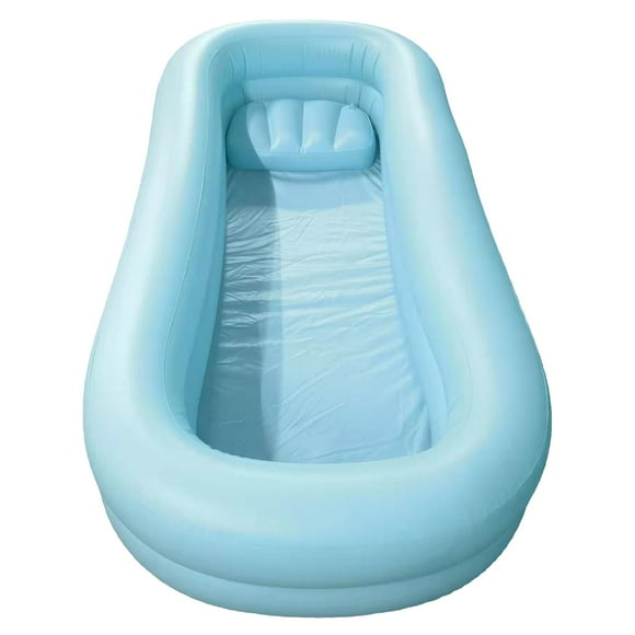 Inflatable Bathtub Shower Bath Basin Inflatable Adult Bath Tub for Men Women