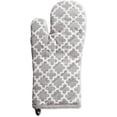 thumbnail image 2 of Gants de Cuisson en Coton, 13 x 7 Ensemble de 2, Lavables en Machine et Résistants à la Chaleur pour la Cuisine Quotidienne-Gris, 2 of 8